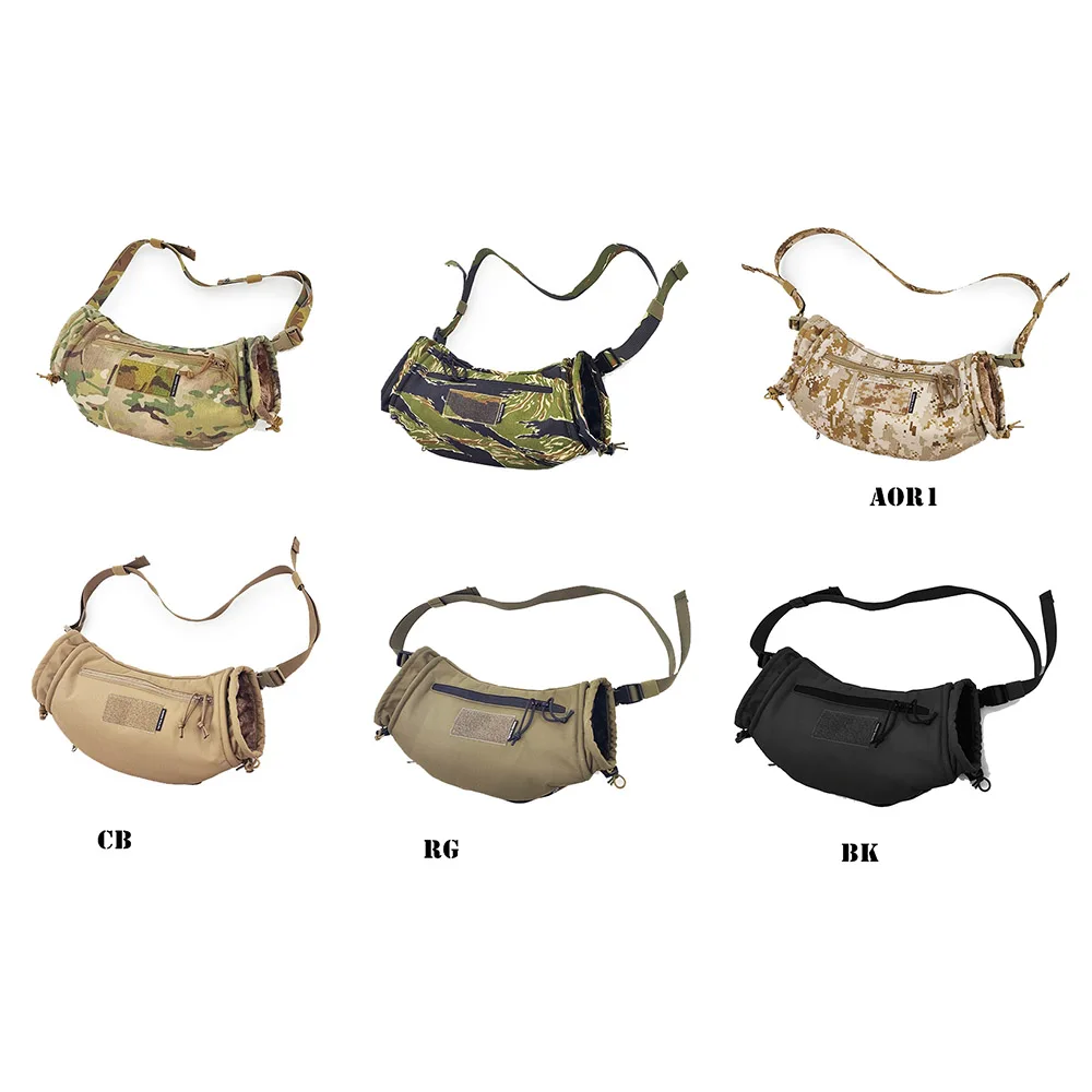 Bolsa calentadora de manos multifuncional táctica para exteriores, Material importado MC, versión desmontable rápida - imagen 2