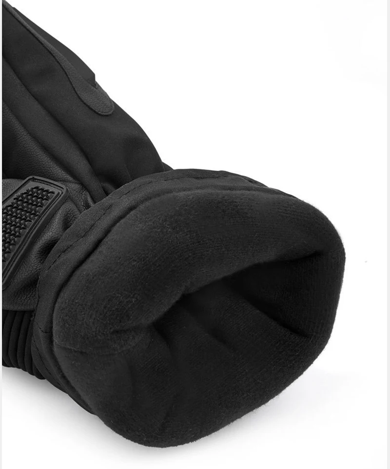 Guantes calefactables eléctricos de invierno, resistentes al agua, cálidos, con Control de temperatura de 3 velocidades, guantes con pantalla táctil para motocicleta, esquí, ciclismo - imagen 5
