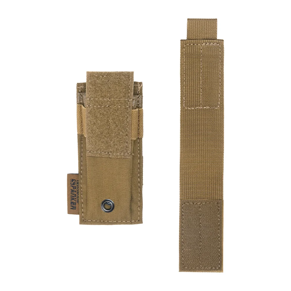EXCELENTE ELITE SPANKER Pistola táctica Molle Bolsa de revistas Funda de una sola revista Clip para pistola de caza Equipo de combate - imagen 4