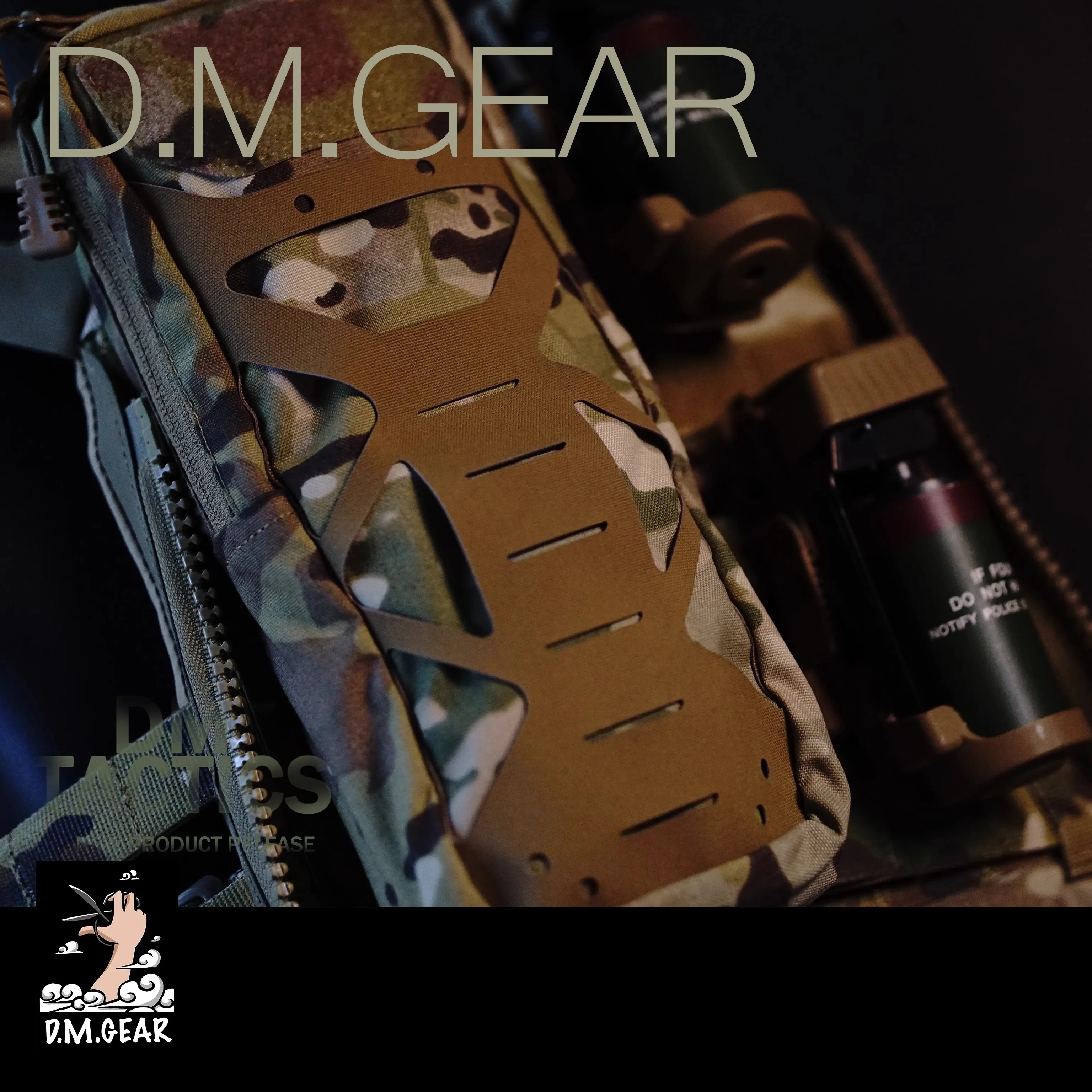 DMGear-bolsa táctica Molle, riñoneras para hombre, bolsa para teléfono móvil, accesorios de caza para acampar al aire libre - imagen 3