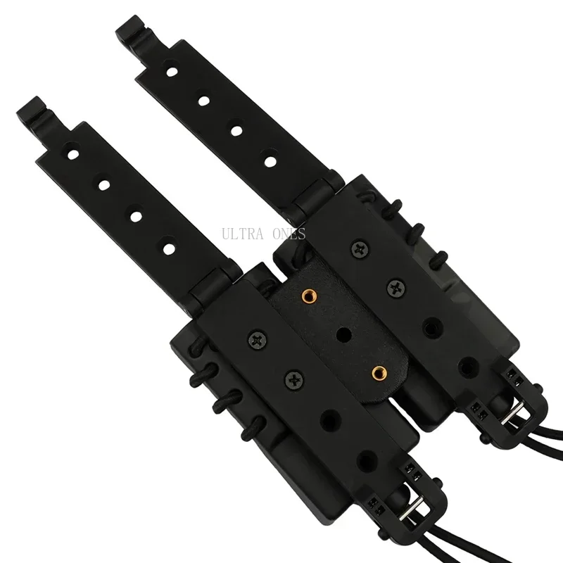 Portarrevistas táctico Molle doble para 9mm Airsoft y Paintball - imagen 4
