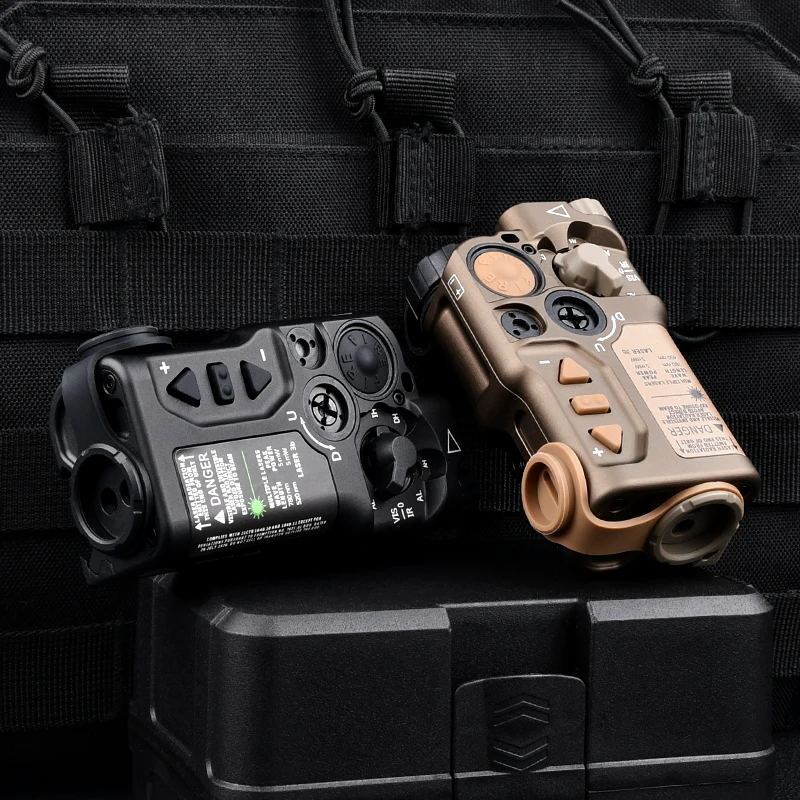 Linterna de Metal RAID X WADSN SF Surefir M600U, linterna de caza, luz estroboscópica verde azul roja, láser IR, con interruptor Dual, luz de RAID-X de Airsoft - imagen 2