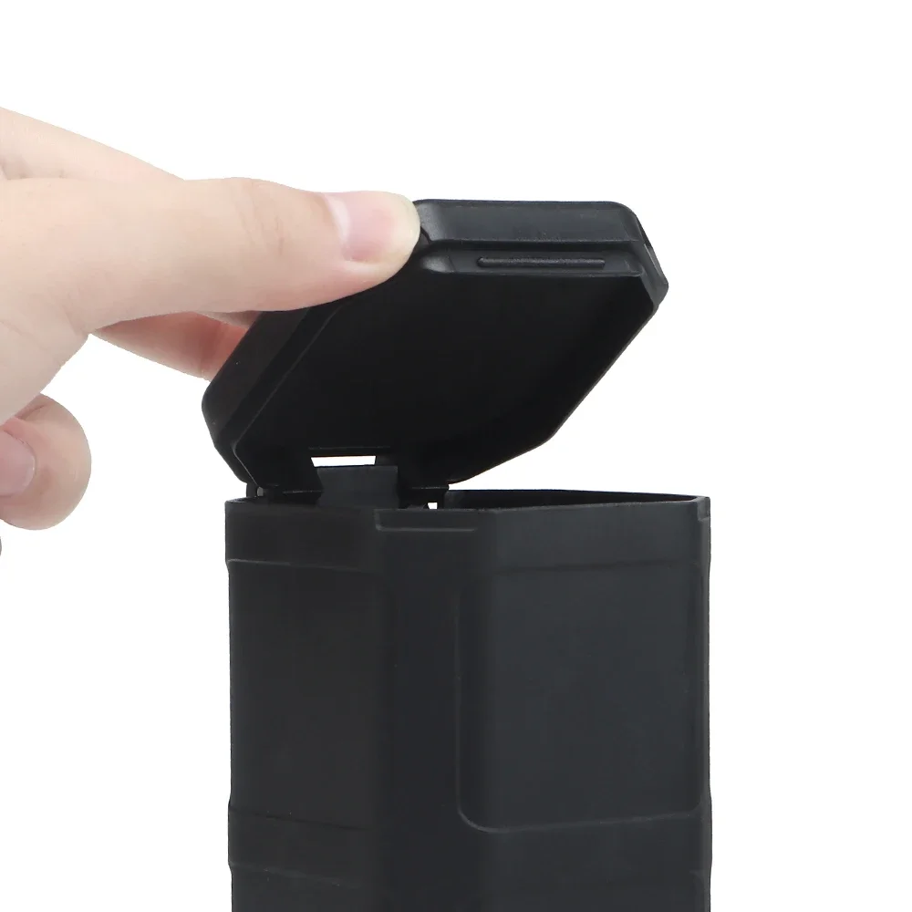 Estuche rígido protector táctico con caja de almacenamiento de espuma, contenedor EDC, estuche de munición portátil aprobado a prueba de golpes y polvo - imagen 3