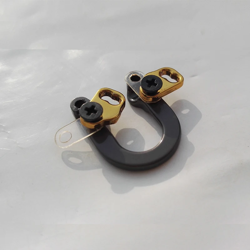 Arco de Metal compuesto para tiro con arco, cuerda de liberación de bucle en D, hebilla de anillo en U para caza al aire libre, accesorios de entrenamiento de tiro - imagen 5