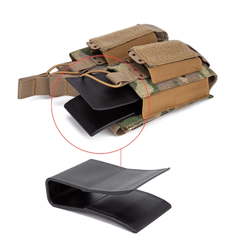 Inserto MAG Tactifans de 1/2/3/4 Uds., inserto de bolsa Mag de cuña de nailon 5,56, inserto de revista Molle para bolsas de revistas con parte superior abierta 556 762 - imagen 5