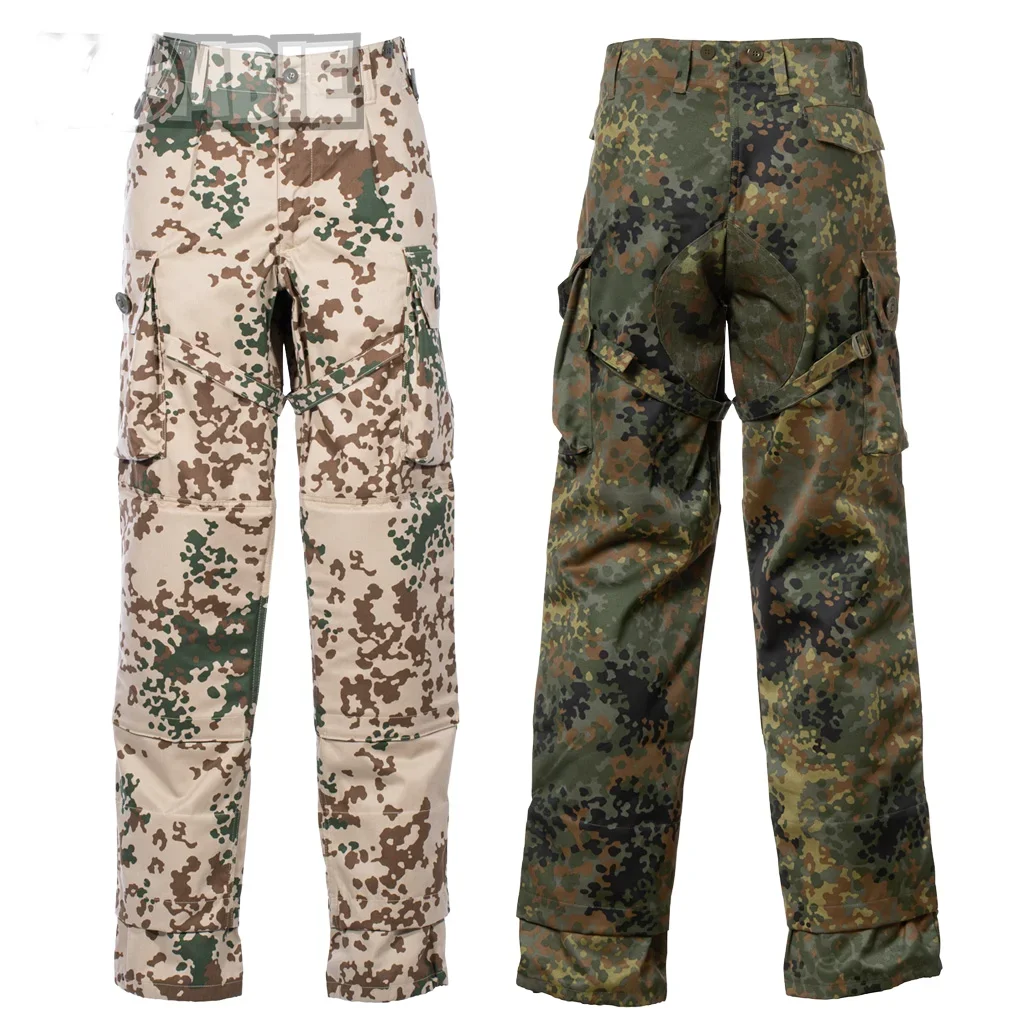 Pantalones de pierna recta con múltiples bolsas, equipo de combate táctico alemán, Jungle, desierto, Ksk Spot - imagen 3