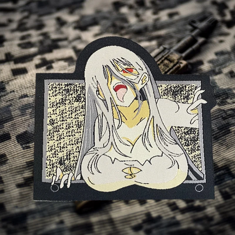 Parche de película con anillo de medianoche, tácticas militares, insignia de moral, estampado de gancho y bucle, mochila, ropa, pegatina decorativa, brazalete - imagen 2