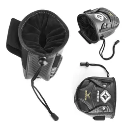 Bolsa de almacenamiento de ayudas de liberación Achery, bolsa protectora de tela de terciopelo de cuero para caza, tiro al aire libre, 1 ud.