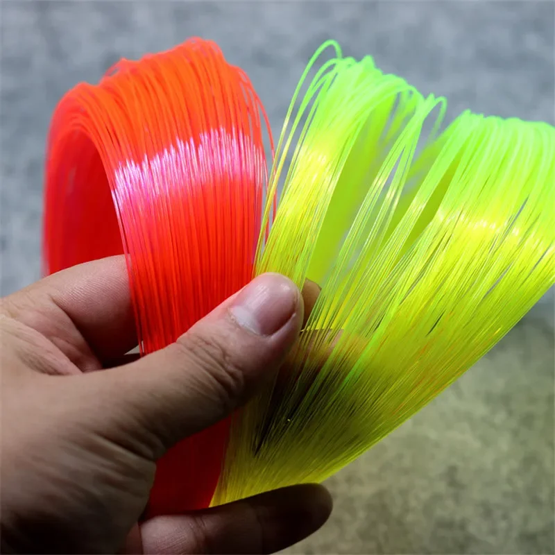 Pasadores de repuesto para mira de arco de fibra óptica, accesorios de tiro con arco compuesto, tirachinas rojo y verde, fibra de caza, 1M - imagen 4