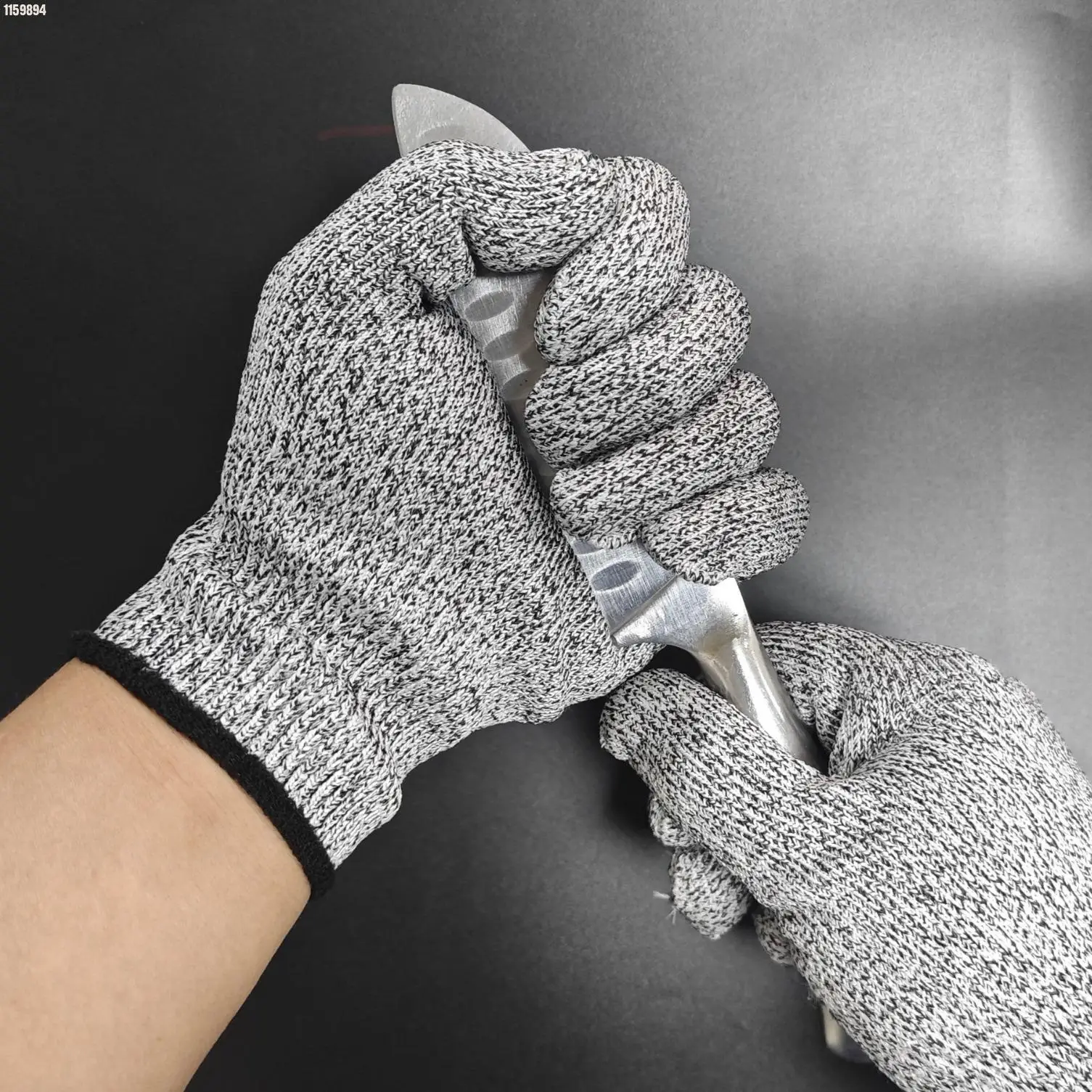 Guantes de trabajo resistentes a cortes y resistentes al desgaste, guantes de protección de seguridad para corte de pescado y carne de taller de seguridad - imagen 3