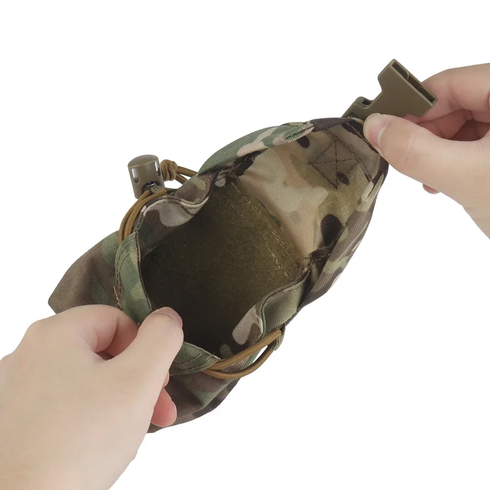 Bolsa táctica Frag con hebilla de liberación rápida, multifunción, para caza al aire libre, tiro, Airsoft, juego de guerra, almacenamiento de herramientas, bolsa para cinturón MOLLE - imagen 5
