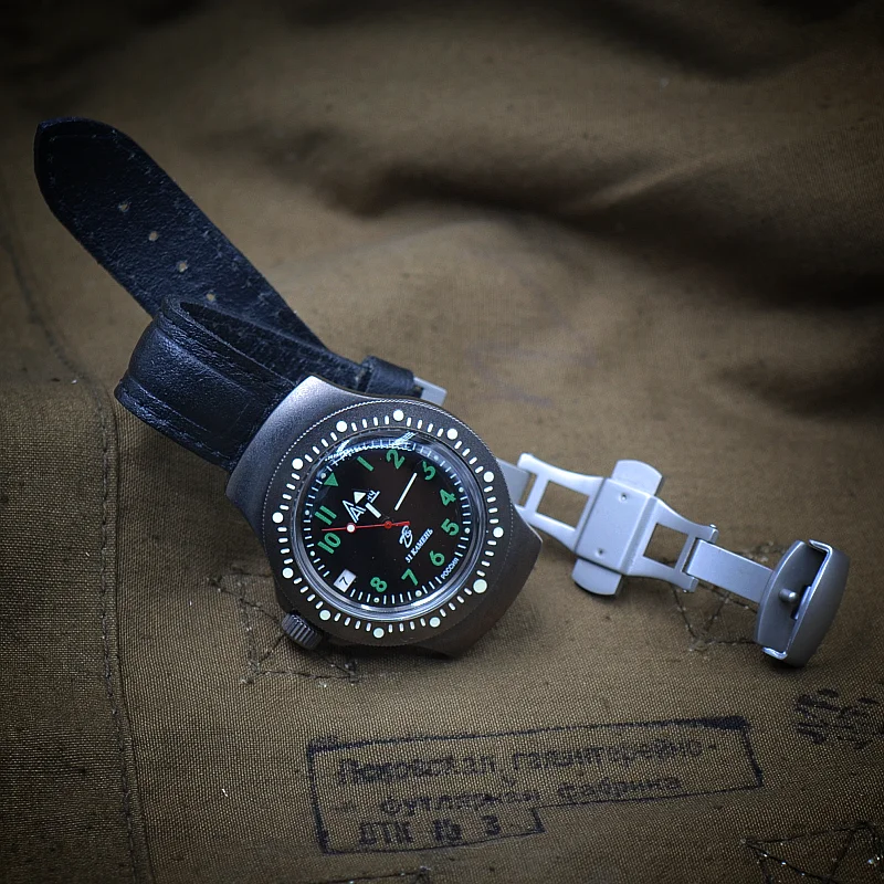 Reloj Mecánico original ruso, reloj táctico Luminoso a prueba de agua, reloj de fuerzas especiales - imagen 4