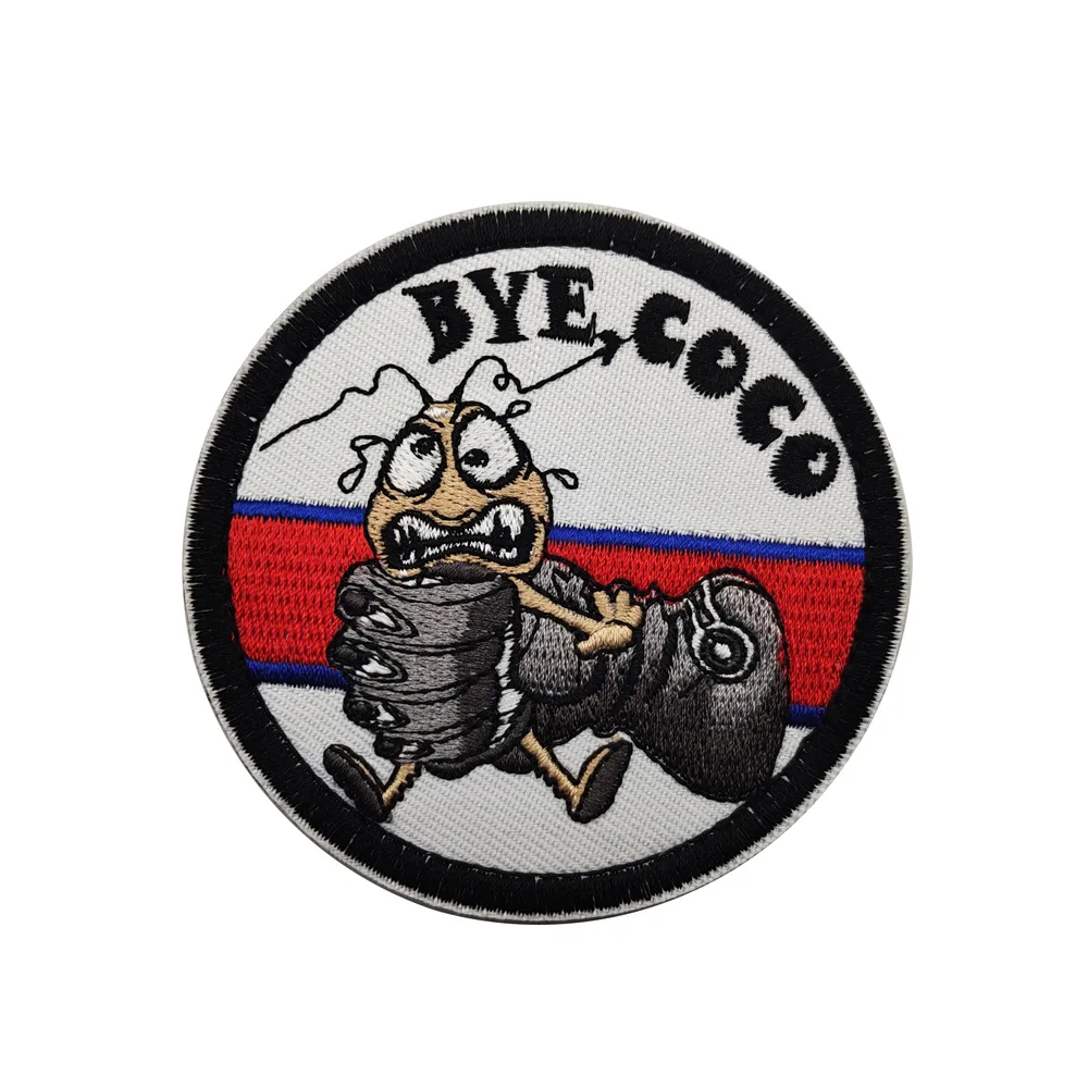 Colección táctica 3D bordada, banda para el brazo, pegatina moral, parches de gancho y bucle para ropa, gran oferta - imagen 3