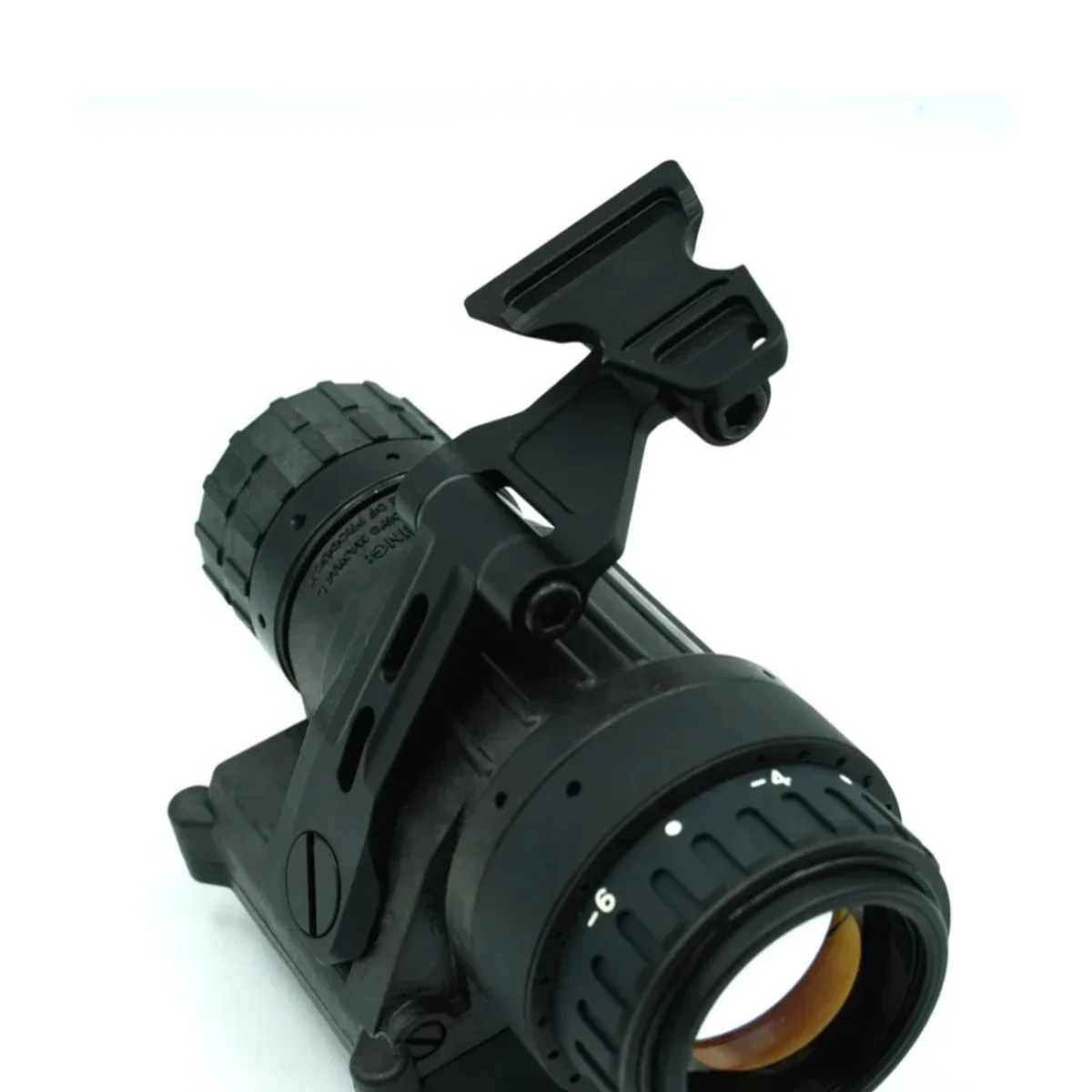 MAX14 PVS14 Metal J-arm NVG soporte ligero para AN/PVS-14 Tanto NVG nuevo soporte de visión nocturna compatible con adaptador de cola de milano L4G24 - imagen 4