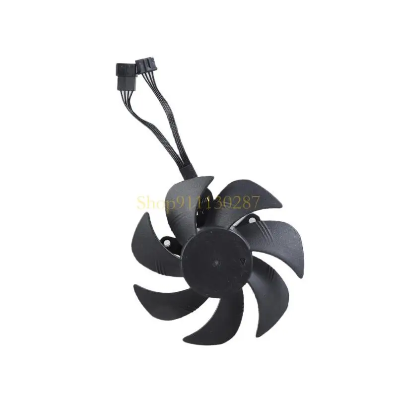 J1HC 105 mm Ventilador enfriamiento tarjeta gráfica 4PIN DC12V para 3060 8g 12g actuaciones óptimas en PCS - imagen 4