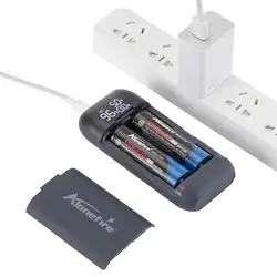 Cargador USB para baterías litio Alonefire PD2 18650 y 21700