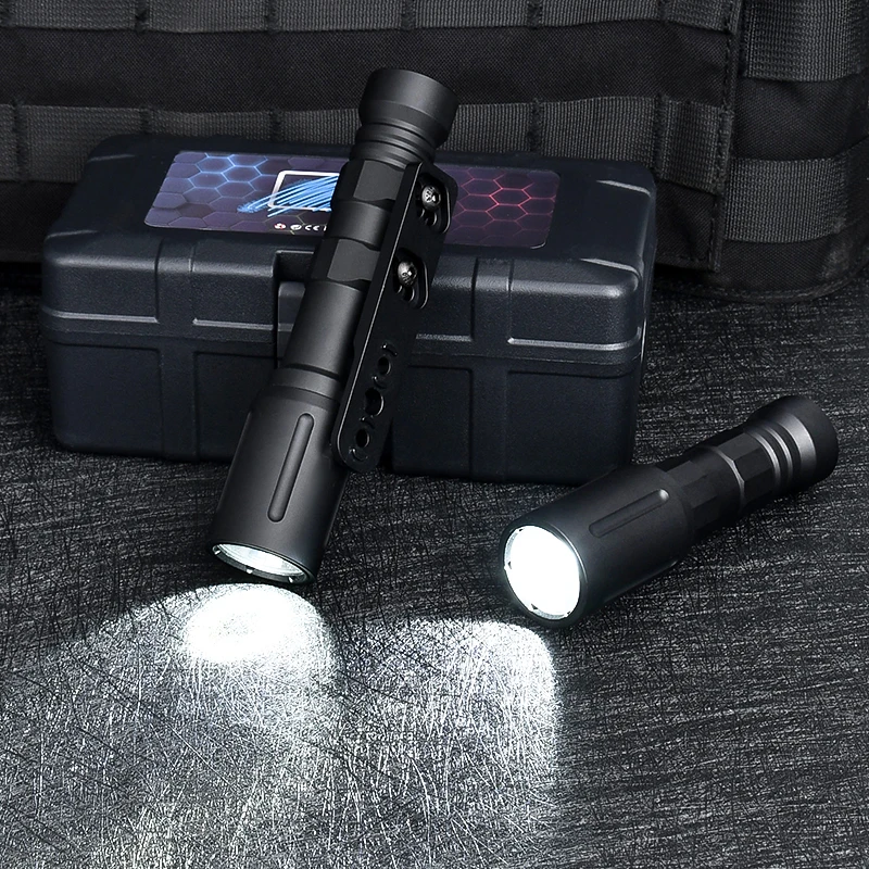 WADSN-linterna de PLH-V2 LED Plhv2, foco de Metal blanco, montaje de 1300 lúmenes, Base de luz de explorador de caza al aire libre, compatible con Mlok Keymod - imagen 4