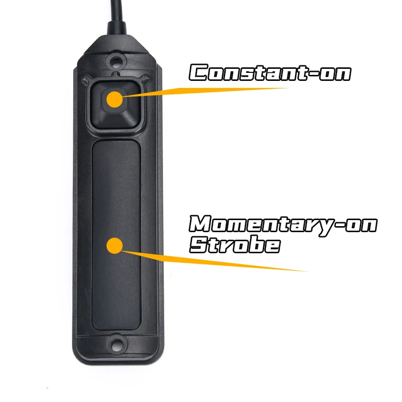 WADSN-haz de ataque RX2, riel Picatinny de 20mm, linterna táctica, luz de explorador de Metal, accesorio de pistola estroboscópica, pistola de juguete Airsoft - imagen 2