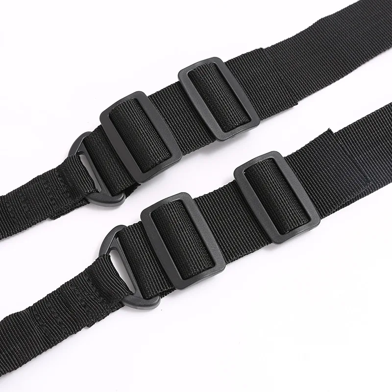 Cinturón de pistola de tiro, accesorios de caza, equipo táctico, correa de hombro de pistola de un solo punto, hebilla de metal de paso - imagen 2