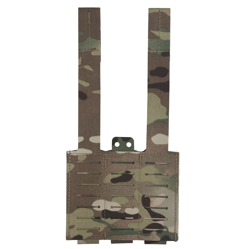 Funda MOLLE cargadores con alojamiento linterna táctica frontal