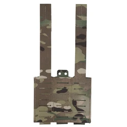 Funda MOLLE cargadores con alojamiento linterna táctica frontal