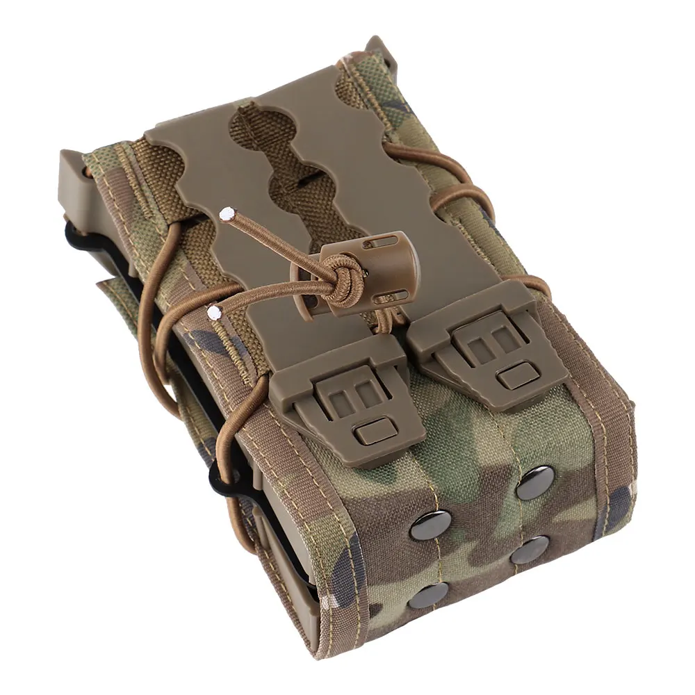 OPHIDIANTAC Tiger Bolsa magnética con función de extracción rápida individual/doble de tamaño completo Paquete de accesorios de 5,56/7,62 molle - imagen 5