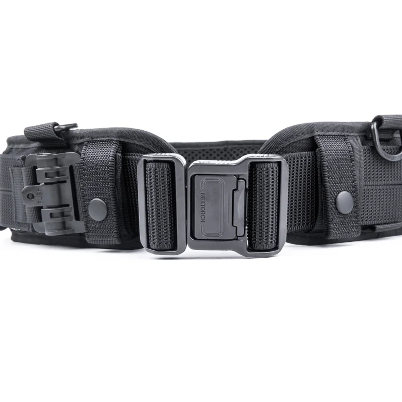NEXTORCH TEX11 Cinturón táctico multifuncional de nailon para equipo portátil con todas las funciones, 80-145 cm ajustable - imagen 2