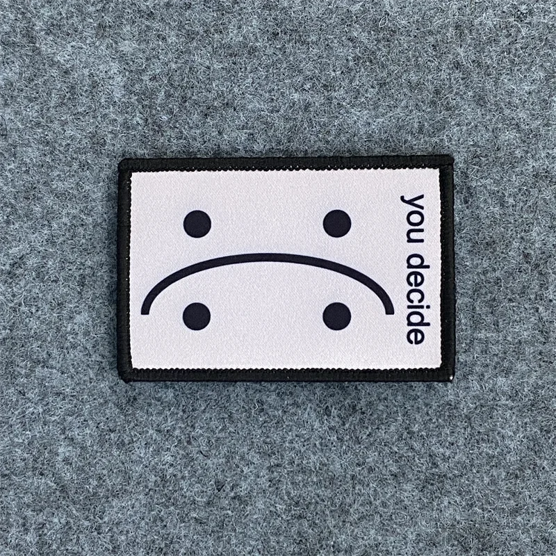 El divertido parche estampado no es el esqueleto de hoy, insignia de moral táctica militar, apliques de gancho y bucle para ropa, parches de mochila - imagen 5