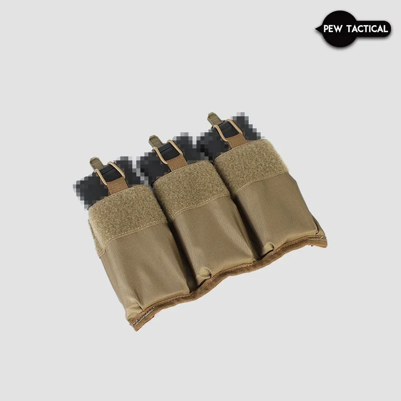 Bolsa de inserción de canguro estilo FERRO PEW TACTICAL - Triple 556 utilizada con la bolsa ADAPT D.O.P.E AIRSOFT 5,56/5,54 MAG MI19 - imagen 2