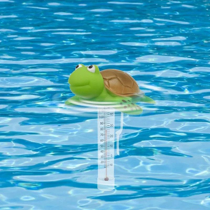 Termómetro flotante para piscina, termómetro de agua para estanque, inastillable, para piscina de bebé, para interiores y exteriores - imagen 4