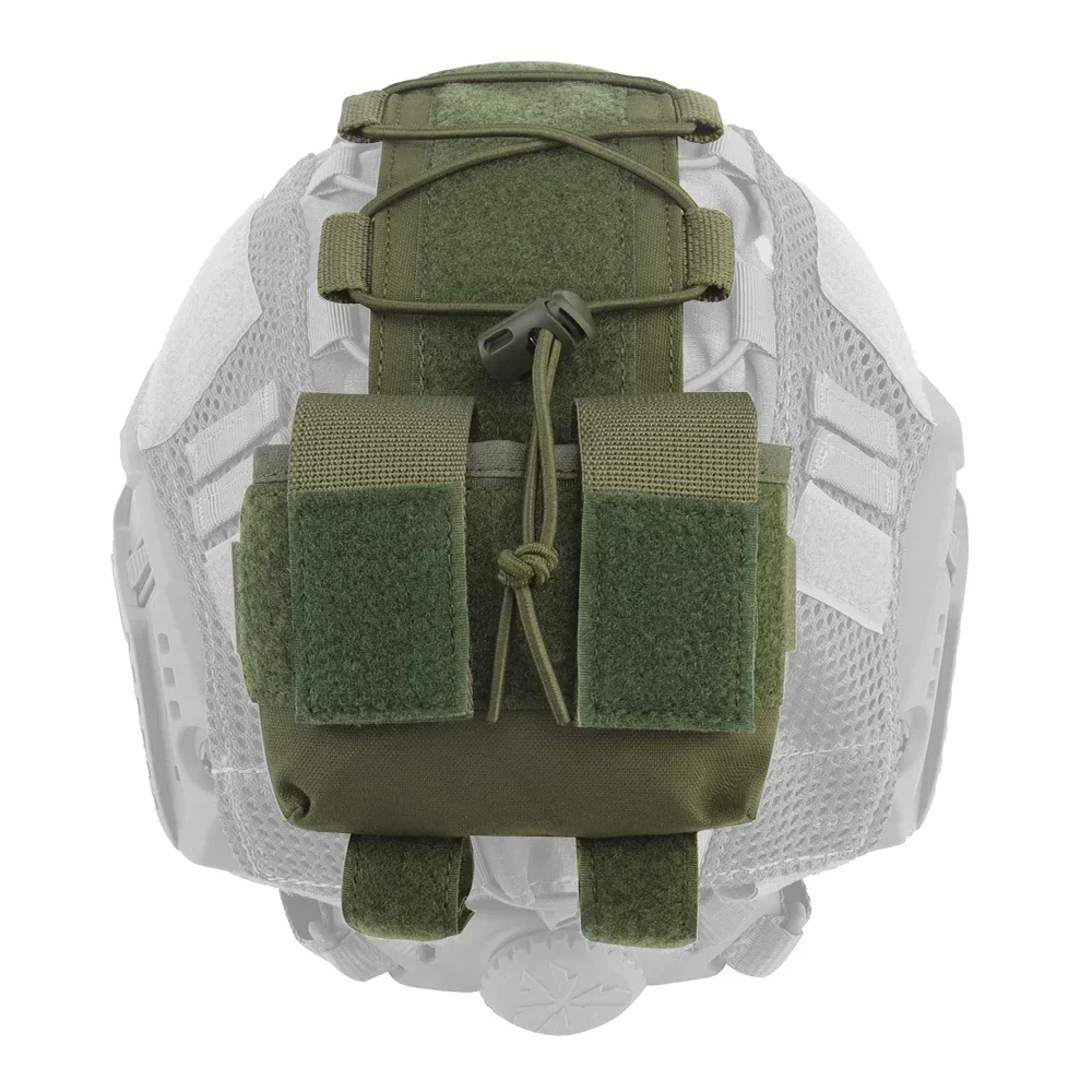 Bolsa de batería para casco táctico, paquete de batería MK2, M-LOK, bolsa de contrapeso para casco rápido, accesorios de equipo de caza Airsoft - imagen 5