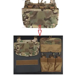 Chaleco para deportes al aire libre DOPE pecho táctico combinación multifuncional bolsa dividida