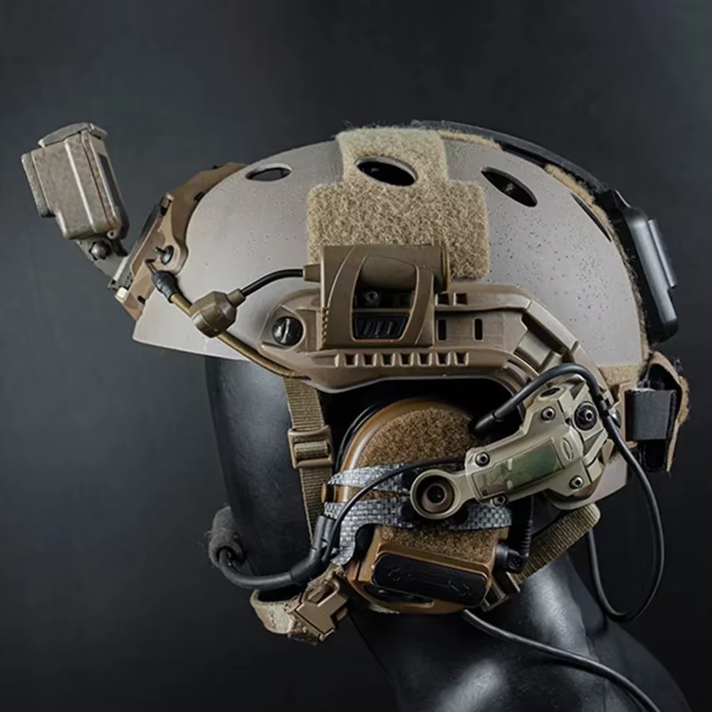 Linterna tactica para casco con modos LED MPLS para caza y camping - imagen 5