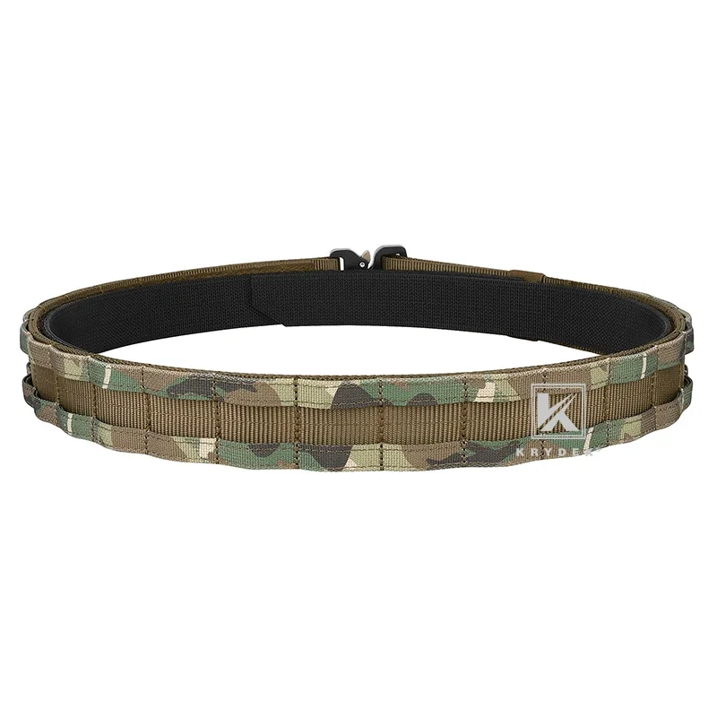 KRYDEX cinturón táctico exterior e interior de 1,75 "y 1,5" para hombre 2 en 1 hebilla de liberación rápida Rigger Duty MOLLE cinturón de combate de caza camuflaje - imagen 2