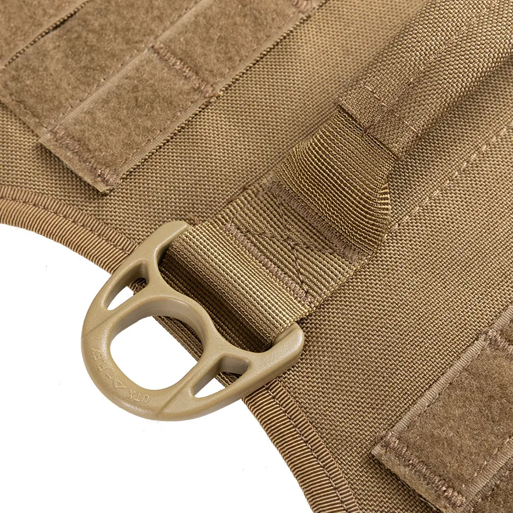 Arnés táctico para perro, chaleco Molle de entrenamiento al aire libre, ropa ajustable para mascotas grandes y pequeñas, excelente - imagen 5