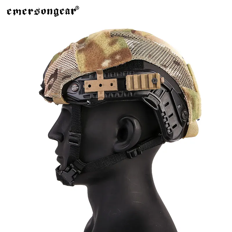 Emersongear-casco táctico rápido, conjunto de montaje de plástico, soporte de riel de fijación para casco, tiro, Airsoft, senderismo, caza, combate EM5669 - imagen 2