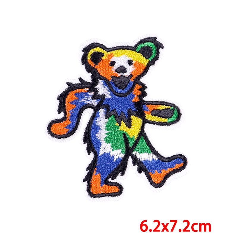 5 unids/set lindo parche bordado de gato parche de animales de dibujos animados parches para planchar para ropa parches termoadhesivos en ropa de chico - imagen 5