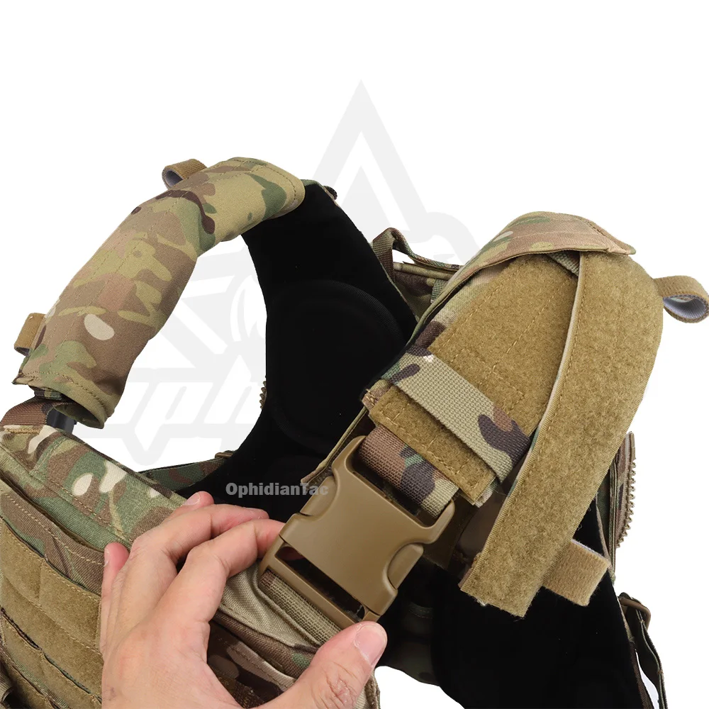 OphidianTac AVS MBAV chaleco multifuncional entrenamiento de caza sistema Molle protector accesorios Paintball equipo al aire libre - imagen 4