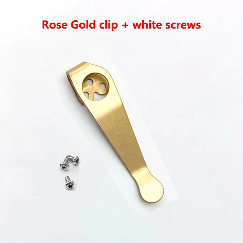 Rose gold screw A