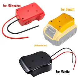 Adaptador de batería Makita/Milwaukee/DeWalt – conector DIY