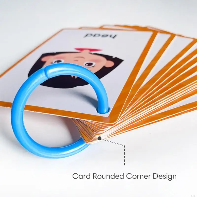 Tarjeta estudio para niños Flashcards vocabulario inglés educativo 11x8 para ayuda enseñanza en salón - imagen 3