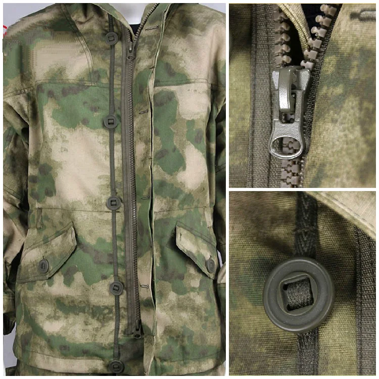 Traje amplio de Gorka-3M ruso, traje Mox de camuflaje, Chen, color verde - imagen 5