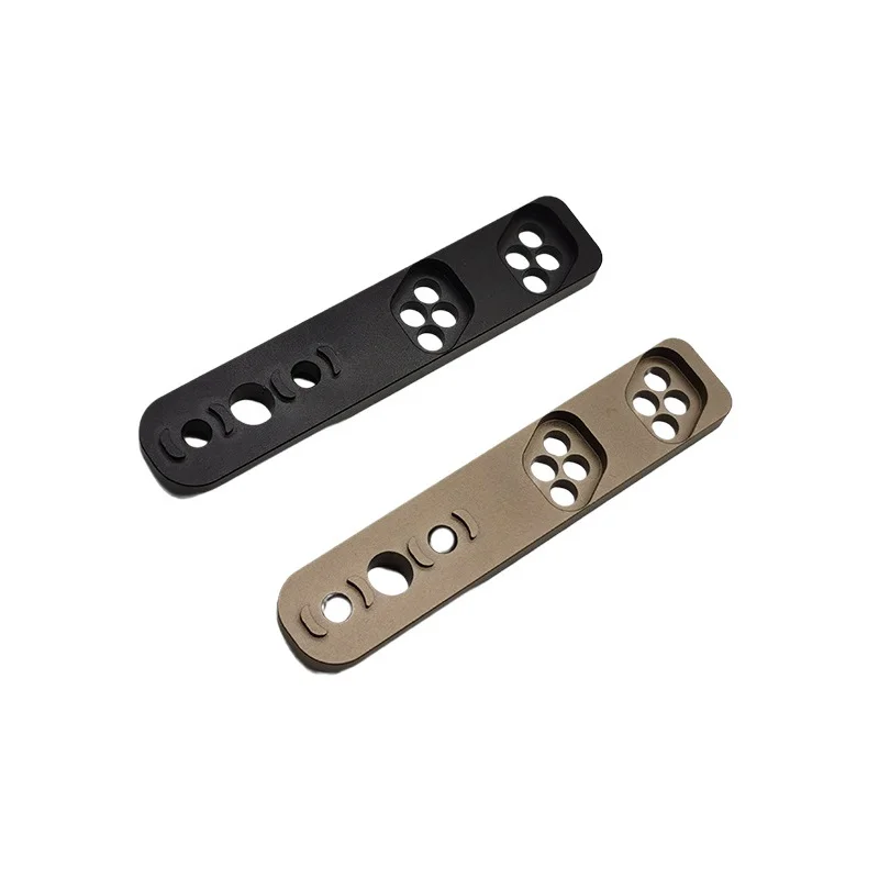 Keymod táctico de luz en línea para Mlok Keymod, Base de linterna, arma, luz de explorador, Rail Tatical Surefir M300 M600 - imagen 5