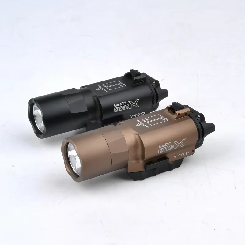 Linterna táctica Surefir X300U X300 Ultra X300U-A, 600 lúmenes, luz LED para pistola, Rifle de Airsoft, arma de caza, luz, riel de 20MM - imagen 3