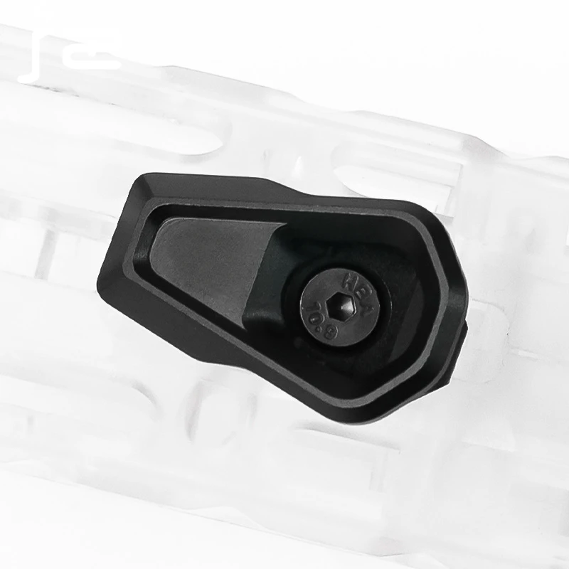 Eslinga táctica de aluminio con hebilla QD, sistema de conexión MLOK adecuado, correa para el hombro, anillo de elevación, accesorios de Base de conexión de Metal - imagen 4