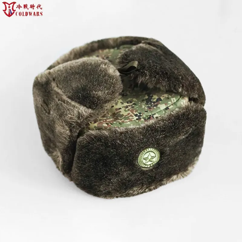 Sombrero VKBO tercera gen camuflaje forro polar orejeras invierno - imagen 4