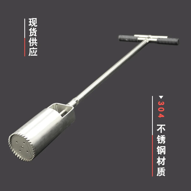 Muestreador de suelo redondo de un solo taladro Muestreador original AMS Broca de suelo holandesa Acero inoxidable 304 - imagen 4