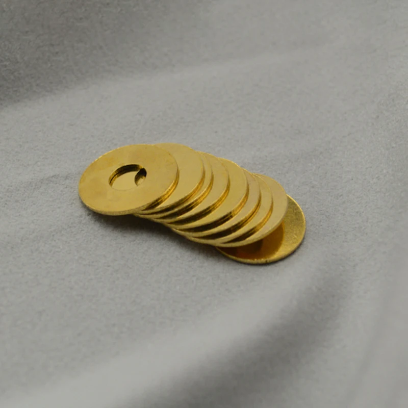 Junta de cuchillo personalizada, arandelas de latón para Griptilian de Benchmade 550, 551, 552, 710, 720, 723, 730, accesorios de fabricación artesanal, 20 unidades por lote - imagen 4