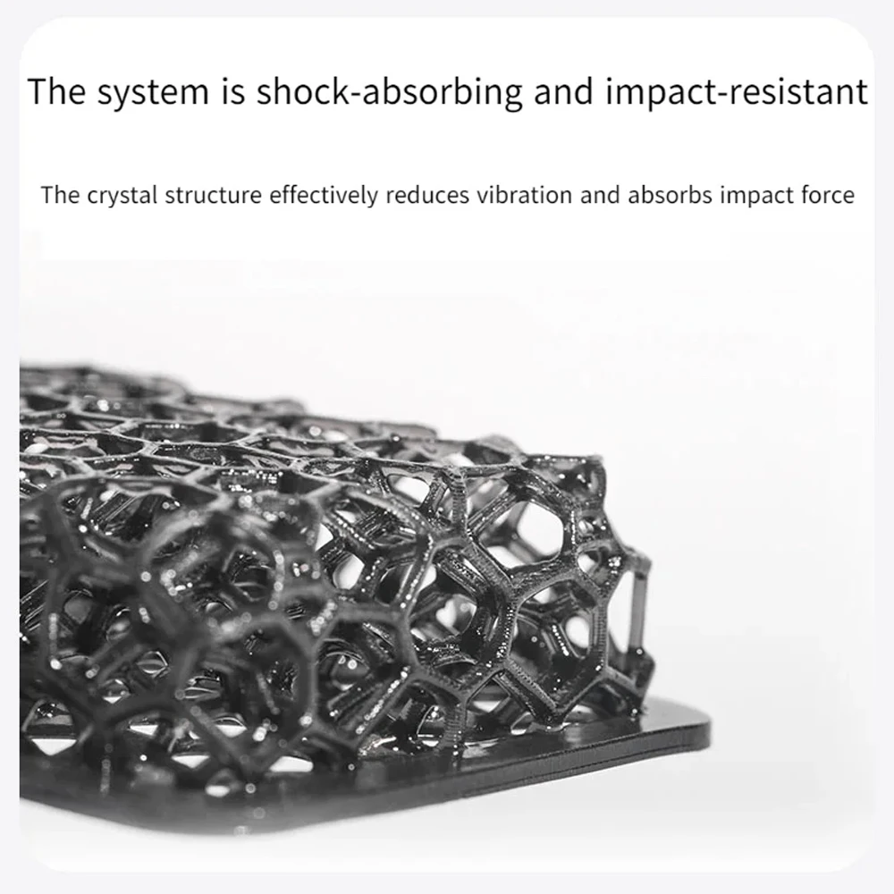 Forro de casco de panal de polímero con impresión 3D, Nano transpirable, ligero, Airsoft, forro para casco táctico, almohadilla reductora de presión - imagen 3