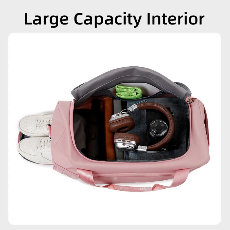 Bolsa táctica para gimnasio con compartimento seco y mojado - imagen 4